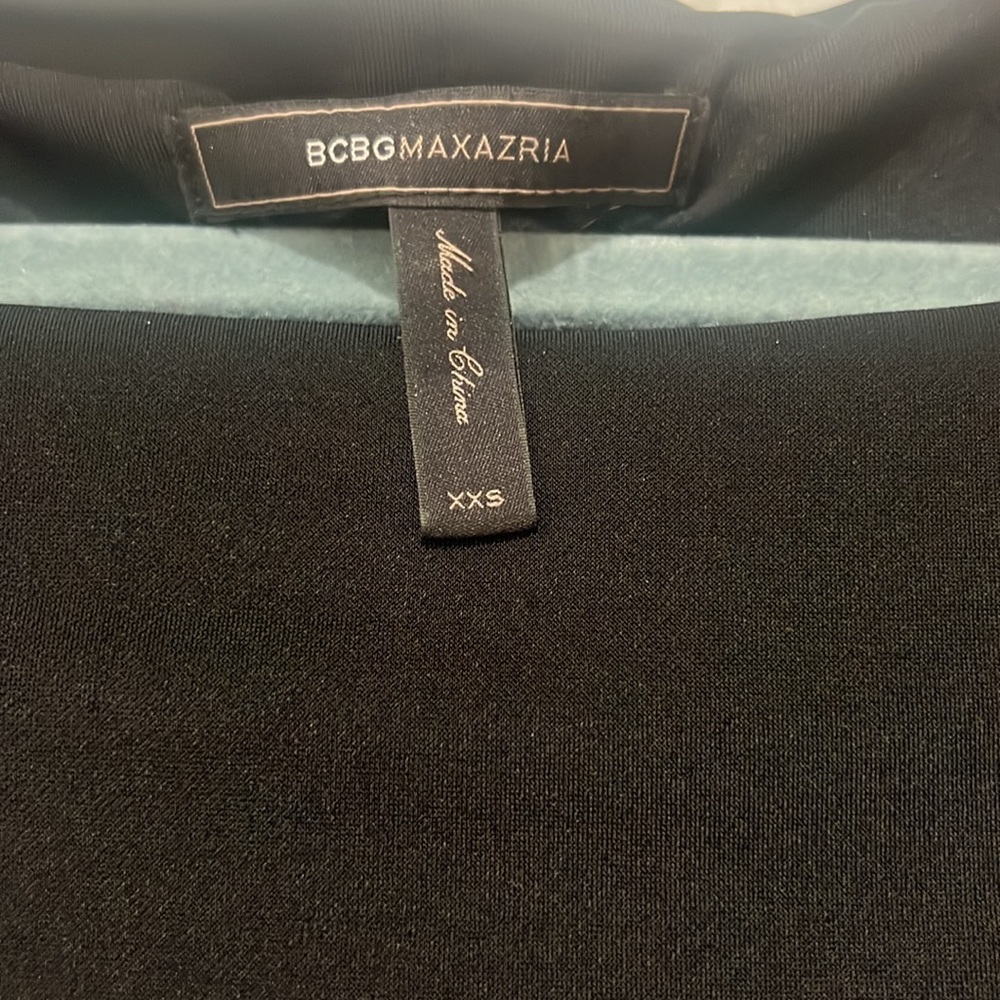 BCBGMAXAZRIA BLACK COCKTAIL DRESS - XXS - Picture 6 of 6